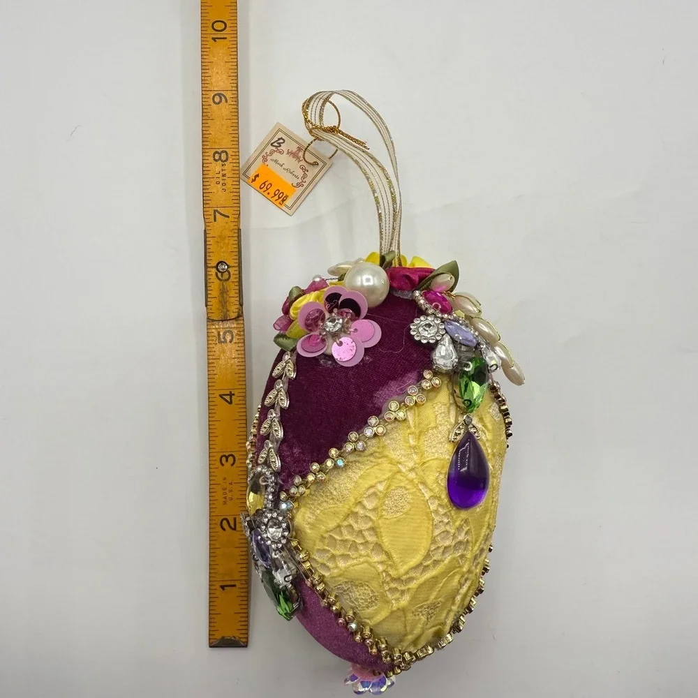 Mark Roberts Heirloom Jeweled Egg #31/250‎ Limited Edition Ornament Holiday